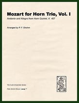 Mozart for Horn Trio, Vol. I P.O.D. cover